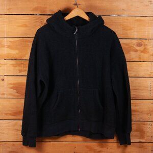Burton Lynx Full Zip Pile Fleece Hoodie in Black - Women's XL